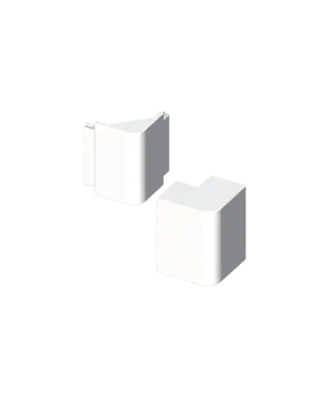 ANGLE EXTERIEUR BLANC RAL9010 60
