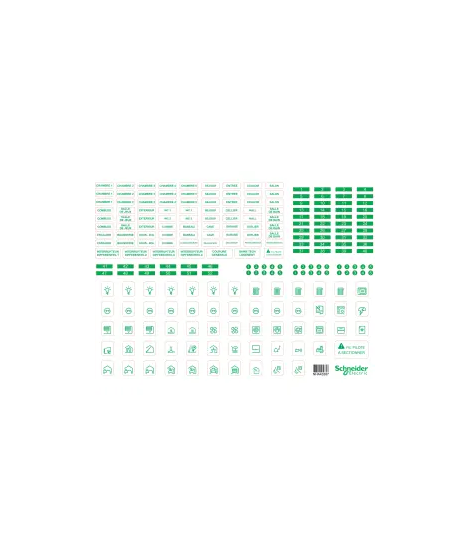 RESI9 - LOT DE 10 FEUILLES A4 DE