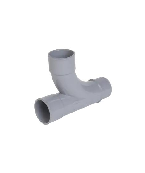 TE PIED DE BICHE PVC NICOLL SIMP
