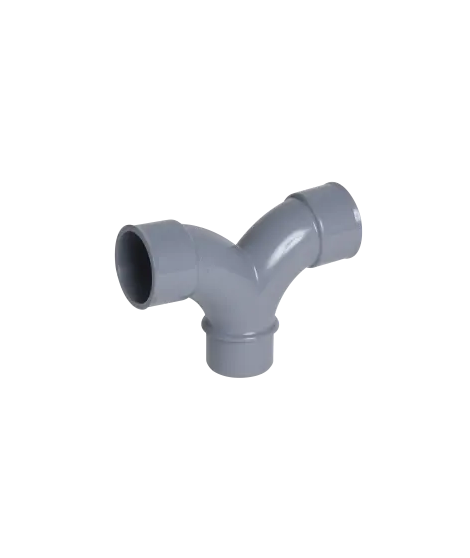 COUDE PVC NICOLL DOUBLE PARALLEL