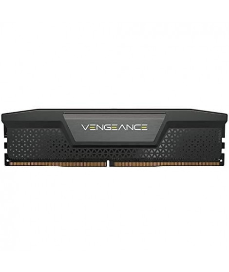 Mémoire RAM - CORSAIR - Vengeance DDR5 RAM 32Go (2x16Go) 7200MHz CL34 Intel XMP Compatible iCUE - Noir (CMK32GX5M2X7200C34)