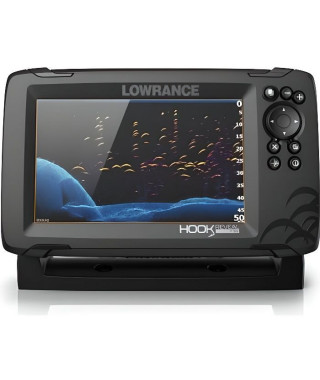 LOWRANCE Hook Reveal 7 Combiné GPS sondeur - Sonde HDI 50/200
