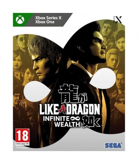 Like A Dragon Infinite Wealth - Jeu Xbox Series X et Xbox One