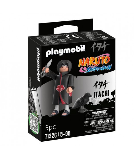 PLAYMOBIL 71226 Itachi Akatsuki - Naruto Shippuden - Des 5 ans