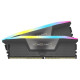 Mémoire RAM - CORSAIR - Vengeance DDR5 RAM 64Go (2x32Go) 5600MHz CL40 AMD EXPO Compatible iCUE - Gris (CMK64GX5M2B5600Z40)