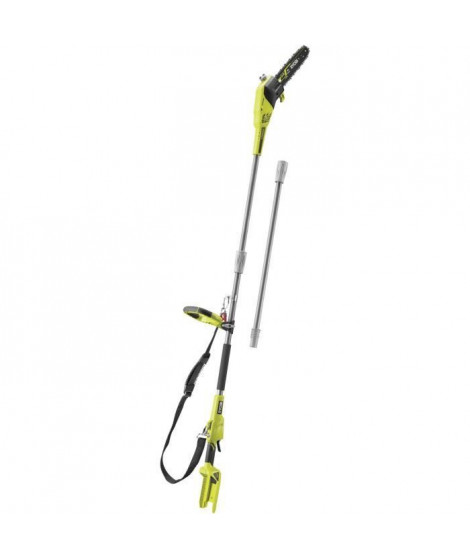 Élagueur sur perche 36V - guide 25 cm - 5,5 m-s - guide incliné 15° - tube télescopique (2,4 - 2,9 m) - Sans batterie ni char…