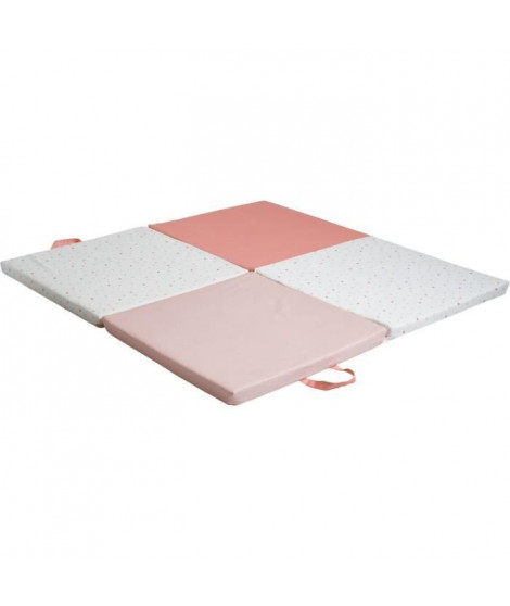 Tapis d'éveil Malin TINEO MON CoeUR 3en1 - Tapis évolutif multifonction - 120x60x10 cm