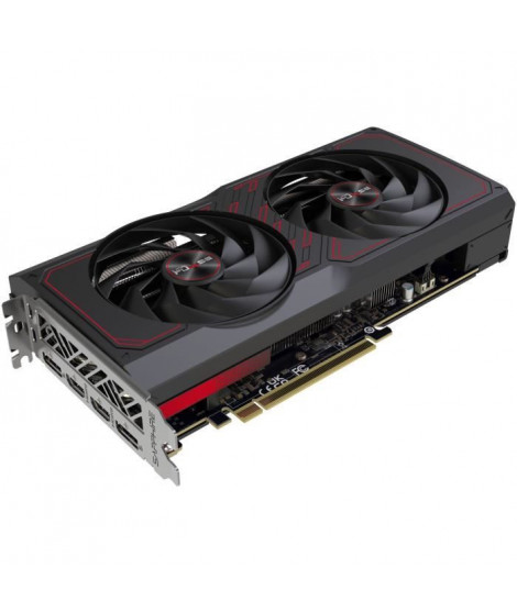 SAPPHIRE - Carte graphique - PULSE AMD RADEON RX 7600 XT GAMING OC 16GB GDDR6 DUAL HDMI