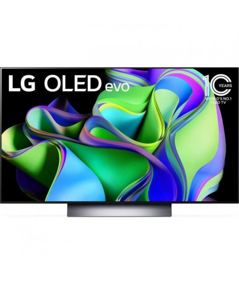 LG OLED 48C3 - TV OLED 48'' (121 cm) - 4K Ultra HD 3840x2160 - 100 Hz - Smart TV - Processeur a9 Gen6 - Dolby Atmos - 4xHDMI …