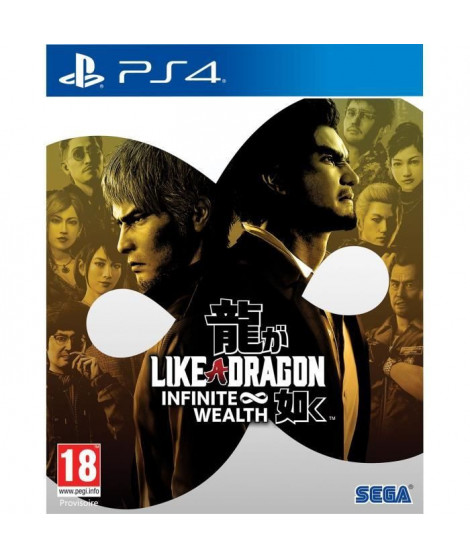 Like A Dragon Infinite Wealth - Jeu PS4