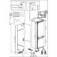 Réfrigérateur combiné BEKO BCSA285K3SN - Encastrable - 271 L (193+78) - L54 cm - Froid statique - Porte réversible - Blanc
