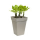Pot de fleurs carré haut 30 - Blanc - Elho Loft Urban - 100% recyclé