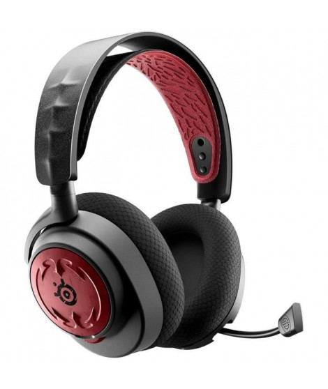 Casque Gaming sans fil multiplateforme - STEELSERIES - ARCTIS NOVA 7 : EDITION DIABLO IV - Rouge et Noir