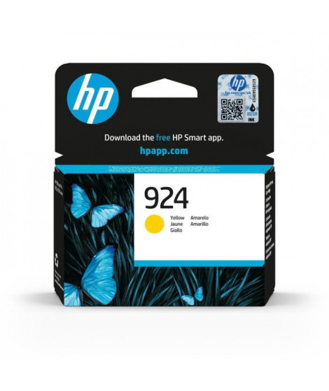 HP 924 Cartouche Encre Authentique jaune