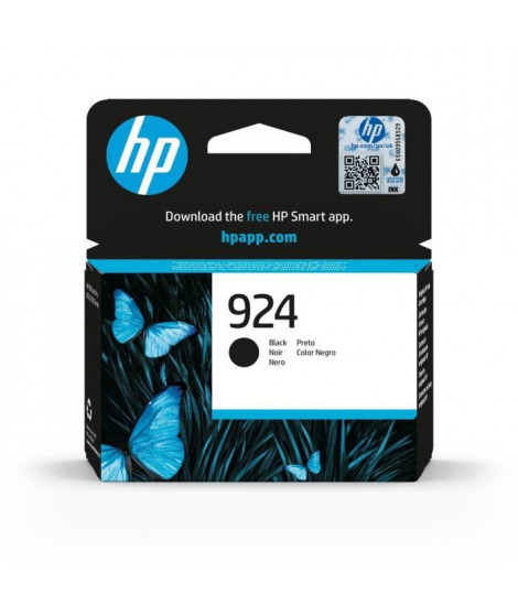 HP 924 Cartouche Encre Authentique noir