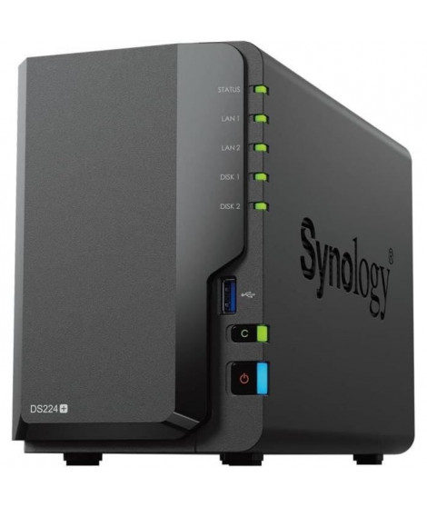 Serveur NAS - SYNOLOGY - DS224+ - 2 baies