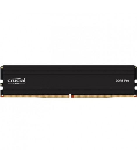 Mémoire RAM - CRUCIAL - PRO DDR5 - 48Go - DDR5-5600 - UDIMM CL46 (CP48G56C46U5)