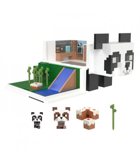 LA MAISON DU PANDA - MATTEL - HLL25 - MINI FIGURINE MINECRAFT