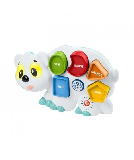 OMER L'OURS POLAIRE - FISHER-PRICE - HJR11 - JOUET FISHER PRICE LINKIMALS