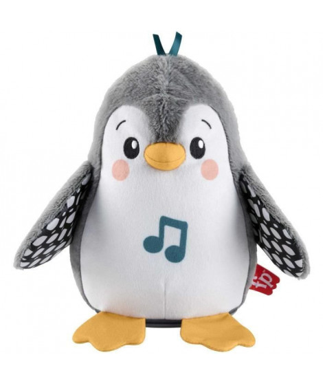 Peluche pingouin d'éveil - Fisher-Price - HNC10 - Jouet de bain