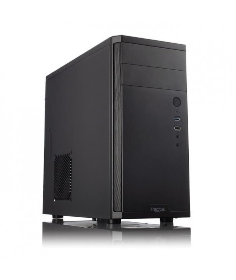 FRACTAL DESIGN BOITIER PC Core 1100 - Noir - Format ATX (FD-CA-CORE-1100-BL)