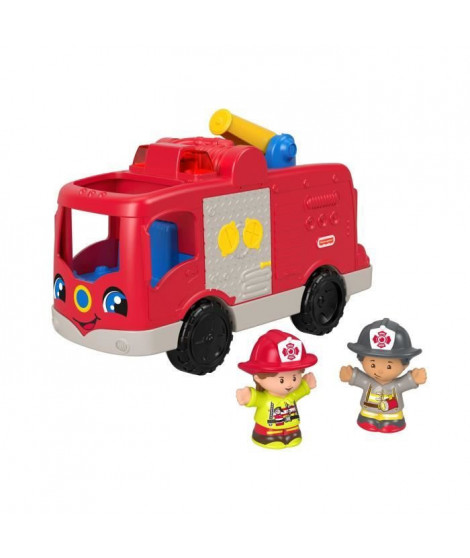 LE CAMION DE POMPIER - FISHER-PRICE - HJN38 - JOUET FISHER PRICE LITTLE PEOPLE