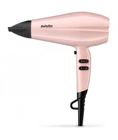 Seche-cheveux Rose Blush 2200 Design BaByliss 5337PRE - Léger