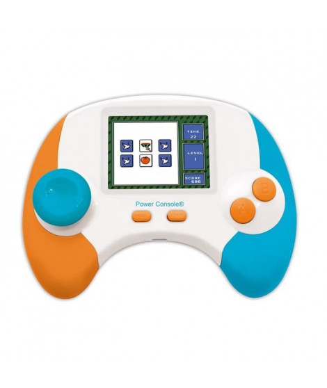 LEXIBOOK - Console éducative bilingue Français/anglais - Avec écran LCD 2,8 pouces - orange/bleu -JCG100DPi1