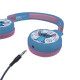 LEXIBOOK - Casque 2 en 1 Disney Stitch - Sans-fil Bluetooth 5.0 ou câble audi - Batterie rechargeable longue-durée - Bleu