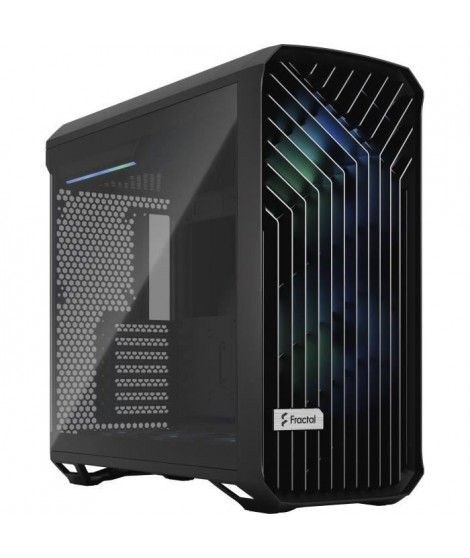 Boîtier PC - FRACTAL DESIGN - Torrent Black RGB TG Light Tint - SSI-CEB - Air flow optimisé avec 5 ventilateurs ARGB (FD-C-TO…