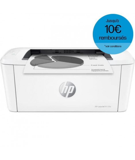 Imprimante monofonction HP LaserJet M110w laser noir et blanc