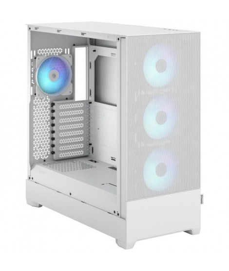 Boîtier PC - FRACTAL DESIGN - Pop XL Air RGB White TG - Blanc (FD-C-POR1X-01)