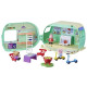 Peppa Pig, La caravane de Peppa avec 3 figurines et 6 accessoires, jouets préscolaires pour filles et garçons, a partir de 3 ans