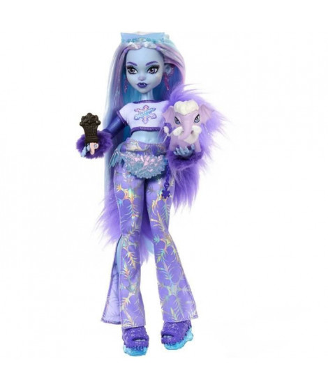 POUPEE ABBEY ET ANIMAL - MONSTER HIGH - HNF64