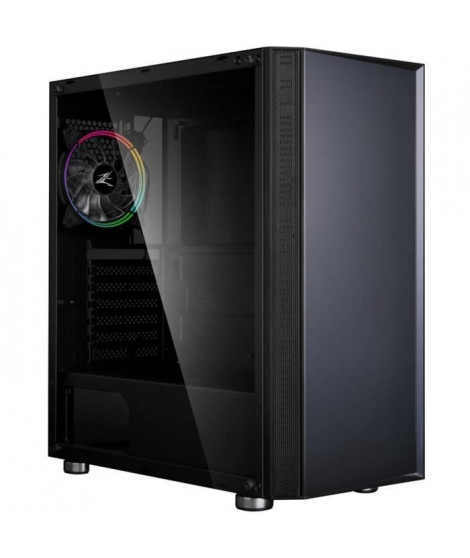 ZALMAN BOITIER PC R2 - Moyen Tour - Noir - Verre trempé - Format E-ATX (R2TGBK)