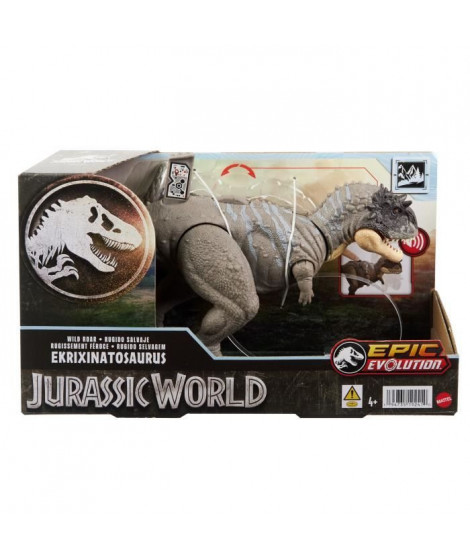 EKRIXINATOSAURUS SONORE - MATTEL - HTK70 - DINOSAURE JURASSIC WORLD