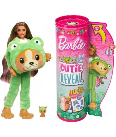 CUTIE REVEAL CHIEN GRENOUILLE - BARBIE - HRK24