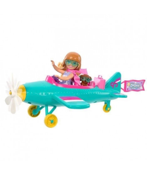 CHELSEA ET SON AVION - BARBIE - HTK38