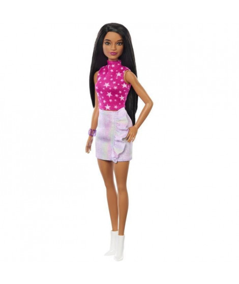 FASHIONISTA TOP ETOILES - BARBIE - HRH13 - POUPEE MANNEQUIN BARBIE