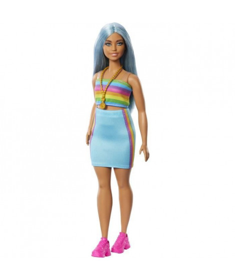 FASHIONISTA TENUE ARC-EN-CIEL - BARBIE - HRH16 - POUPEE MANNEQUIN BARBIE