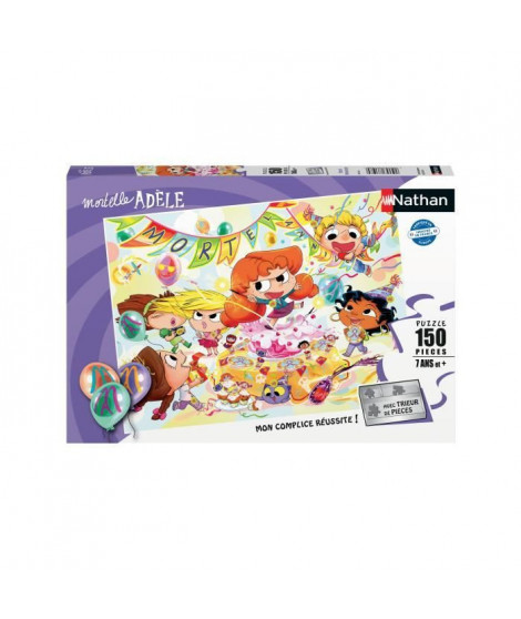 Puzzle Nathan Mortel Anniversaire Mortelle Adele - NATHAN - 150 pieces - Dessins animés et BD - Enfant