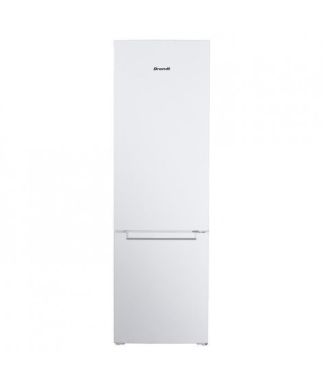 Réfrigérateur combiné BRANDT BC8027EW - 2 portes - 262L - L55 cm - Blanc