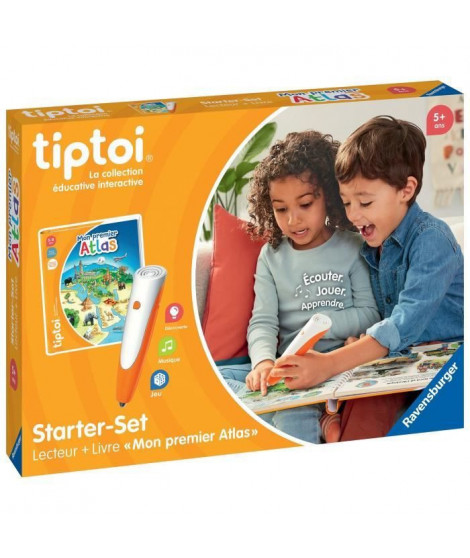 Ravensburger-tiptoi Starter Atlas-4005556001774-A partir de 5 ans