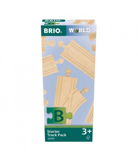 BRIO Coffret de Démarrage - 12 Rails - Pack B-7312350360998-A partir de 3 ans