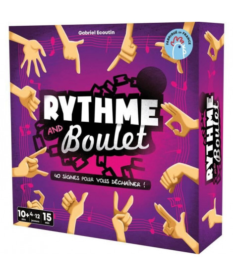 Rythme and Boulet - Asmodee - Sens du rythme, observation et ruse seront vos atouts - Des 8 ans