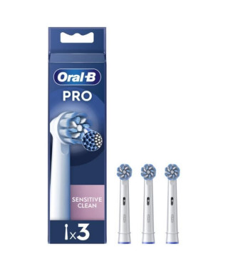 Oral-B Pro Sensitive Clean Brossettes Pour Brosse a Dents, Pack De 3 Unités