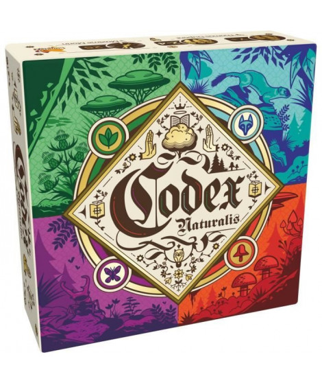 Codex Naturalis - Asmodee - Jeu de stratégie - Des 7 ans