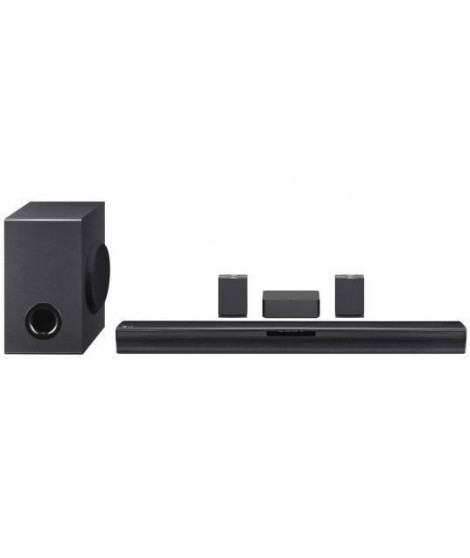 Barre de son LG SQC4R - Caisson de basses sans fil et enceintes arrieres - 4.1 - 220W - Dolby Digital - Bluetooth - Noir