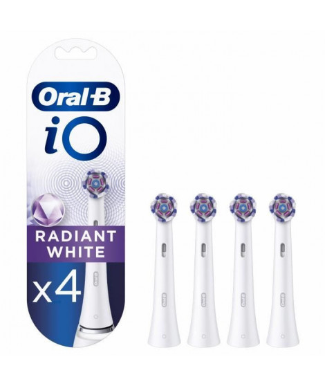 Oral-B iO Radiant White Brossettes, Lot De 4