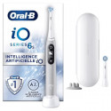 Oral-B iO 6S Brosse a Dents Électrique connectée Bluetooth Grise, 2 Brossettes, 1 Étui De Voyage